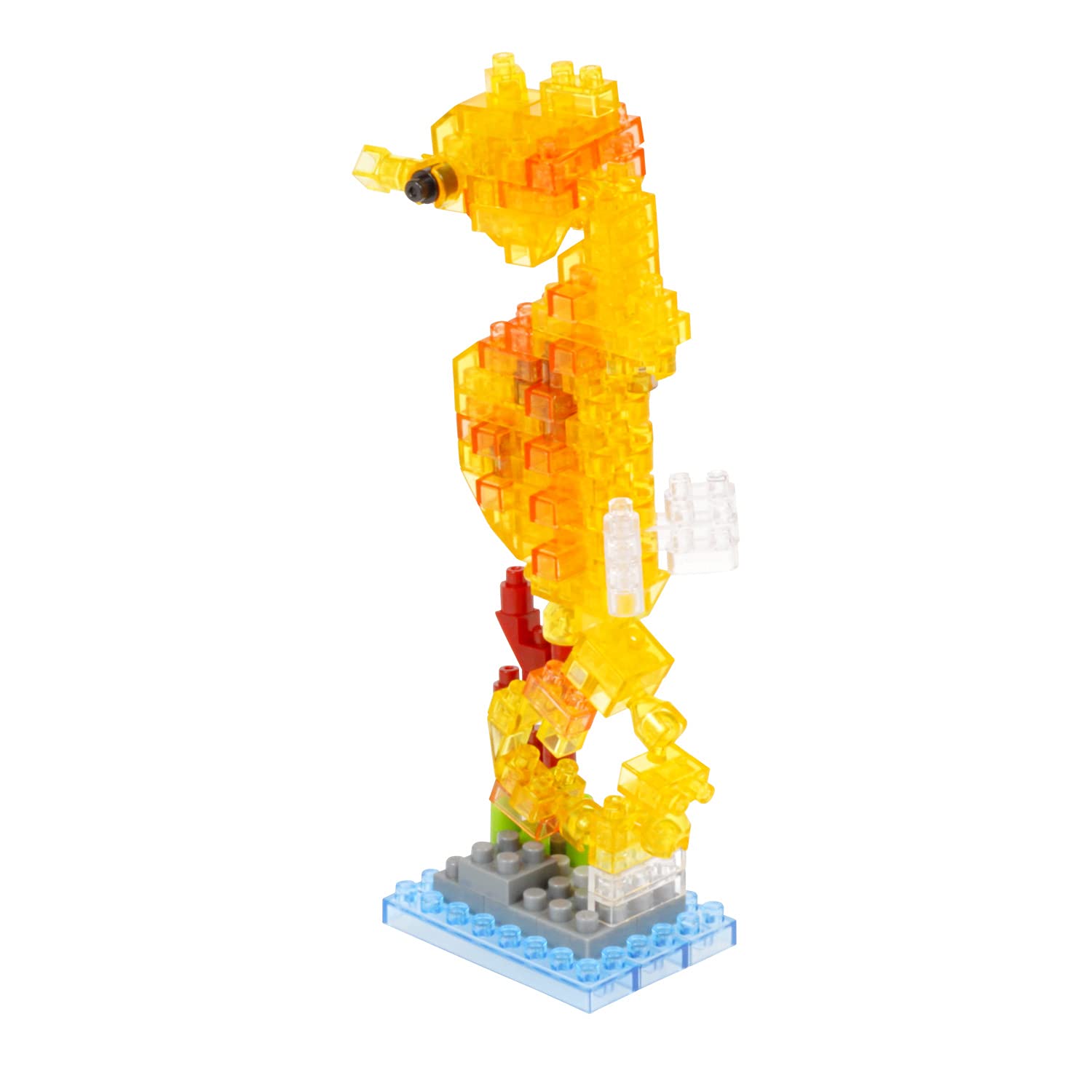 Foto 5 pulgar | Nanoblock - Seahorse [sea Friends], Kit De Construcción De L - Venta Internacional.