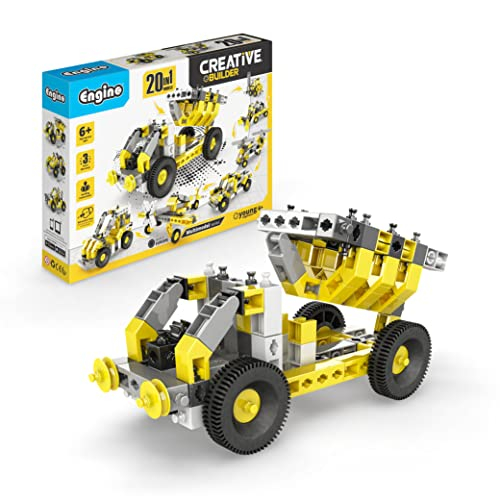 Set Multimodelo Creative Builder 20 De Toy Engino Para Niños Mayores De 6 Años - Venta Internacional.