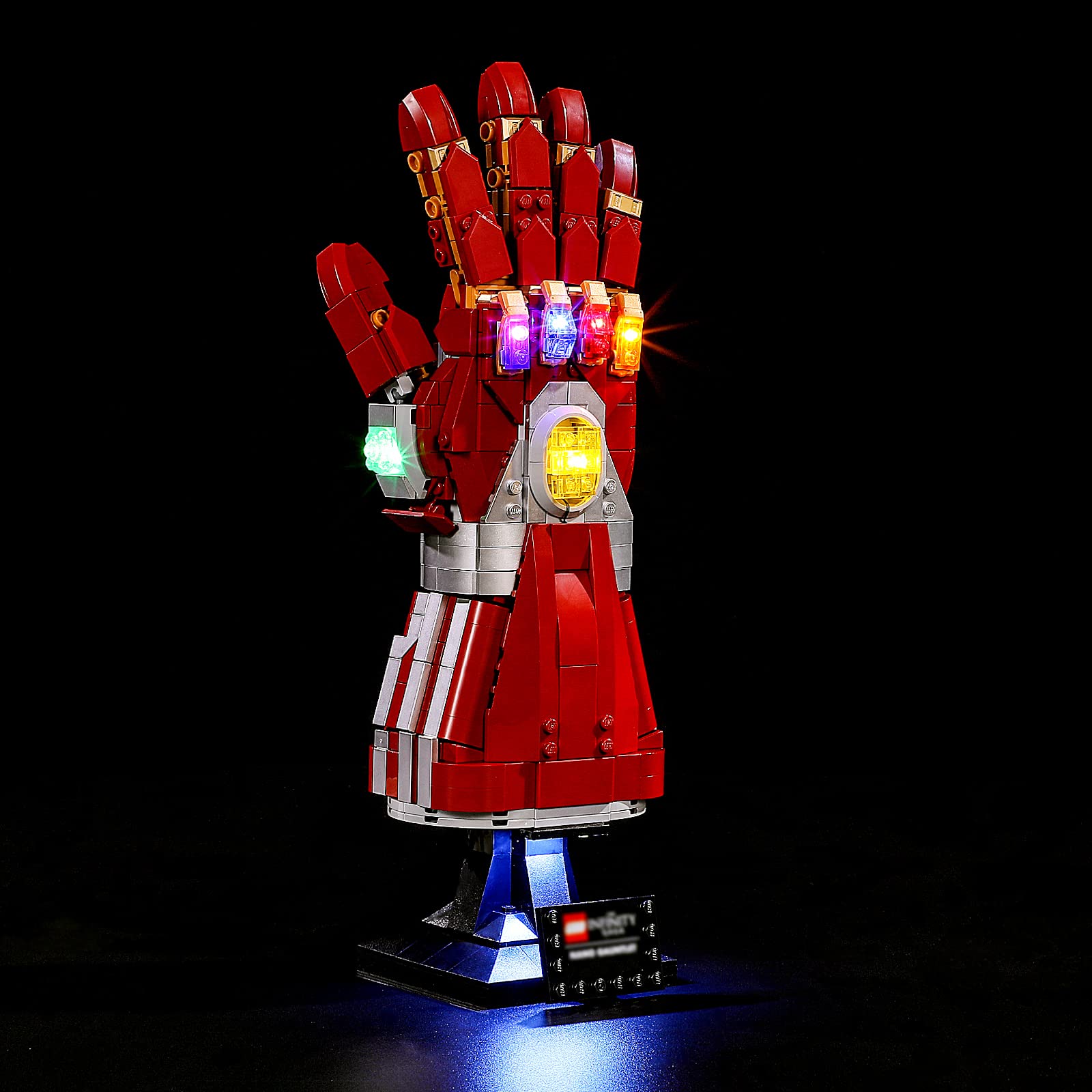 Foto 2 pulgar | Kit De Luces Led Yeabricks Para Lego 76223 Marvel Nano Gauntlet - Venta Internacional.