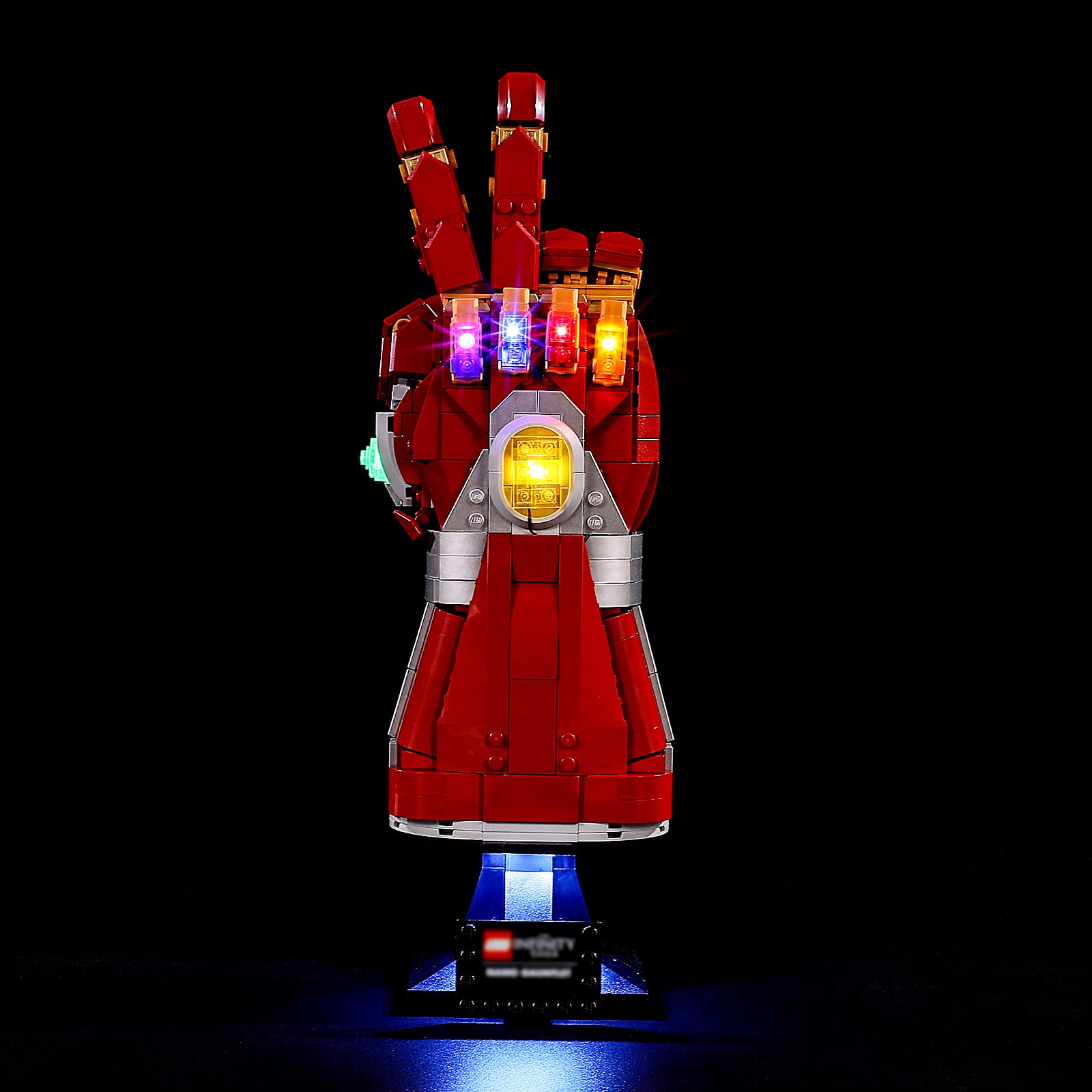 Foto 4 pulgar | Kit De Luces Led Yeabricks Para Lego 76223 Marvel Nano Gauntlet - Venta Internacional.