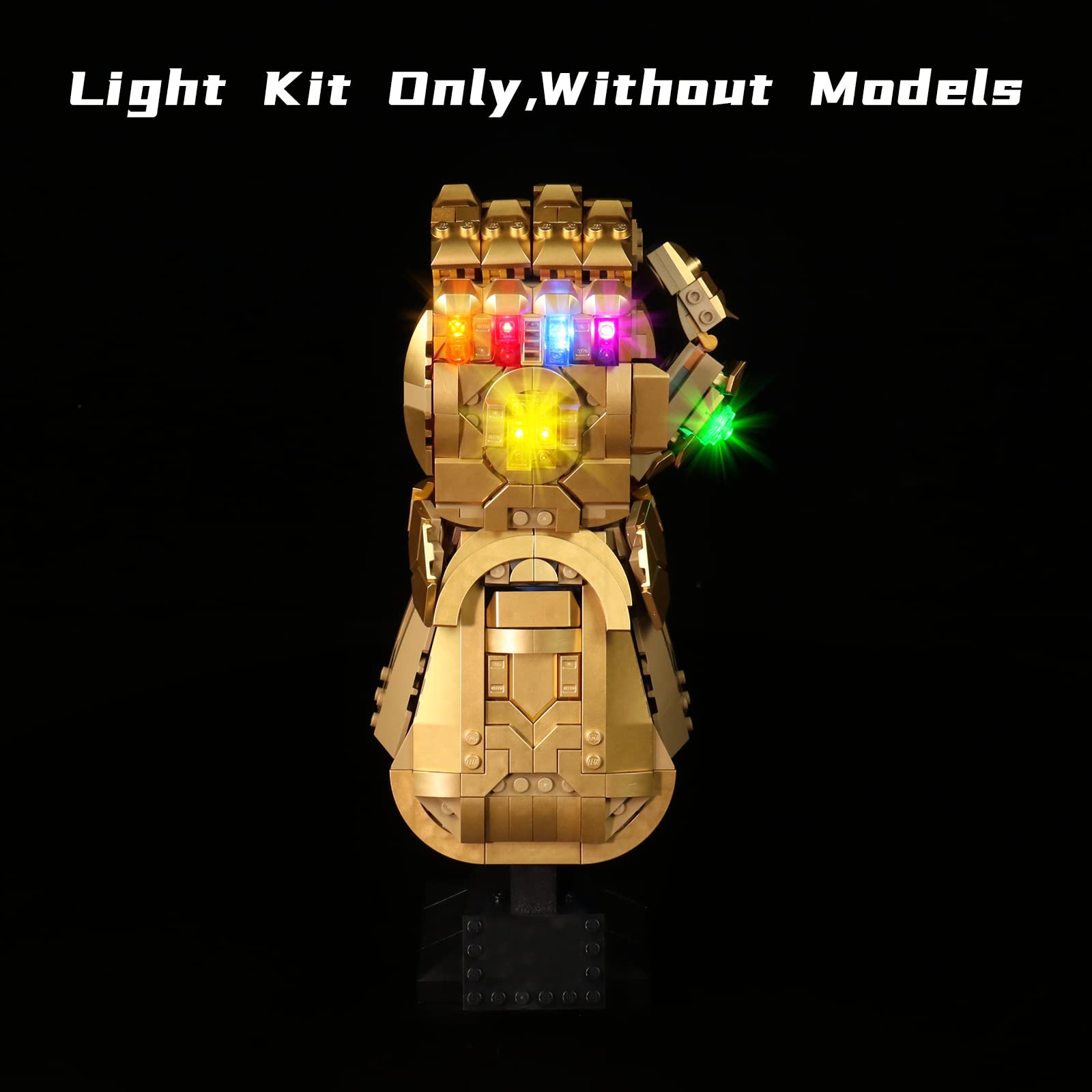 Foto 6 pulgar | Kit De Luces Led Bourvill Para Lego Infinity Gauntlet 76191 - Venta Internacional.