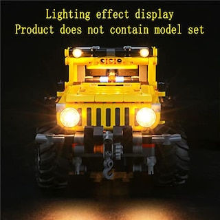Foto 4 | Set De Iluminación Para Jeep Wrangler 42122 De Lego Technic Con Led - Venta Internacional.