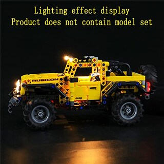 Foto 7 | Set De Iluminación Para Jeep Wrangler 42122 De Lego Technic Con Led - Venta Internacional.