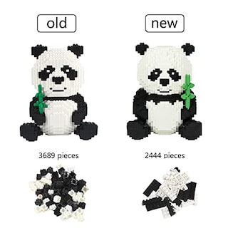Foto 2 | Juguete Panda Mini Building Blocks, Versión Aleatoria Kljm-02 (modelo 2840) - Venta Internacional.