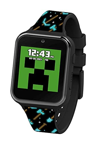 Reloj Inteligente Accutime Minecraft Kids Con Pantalla Tácti - Venta Internacional. $1,133