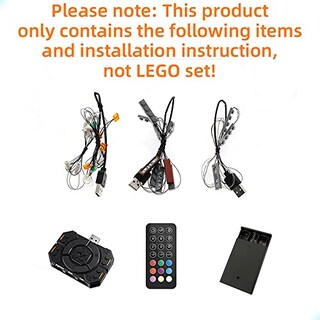 Foto 3 | Kit De Luces Led Compatible Con Geament Lego Fairground Haunted Hou - Venta Internacional.