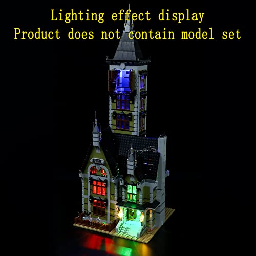 Foto 7 pulgar | Kit De Luces Led Compatible Con Geament Lego Fairground Haunted Hou - Venta Internacional.