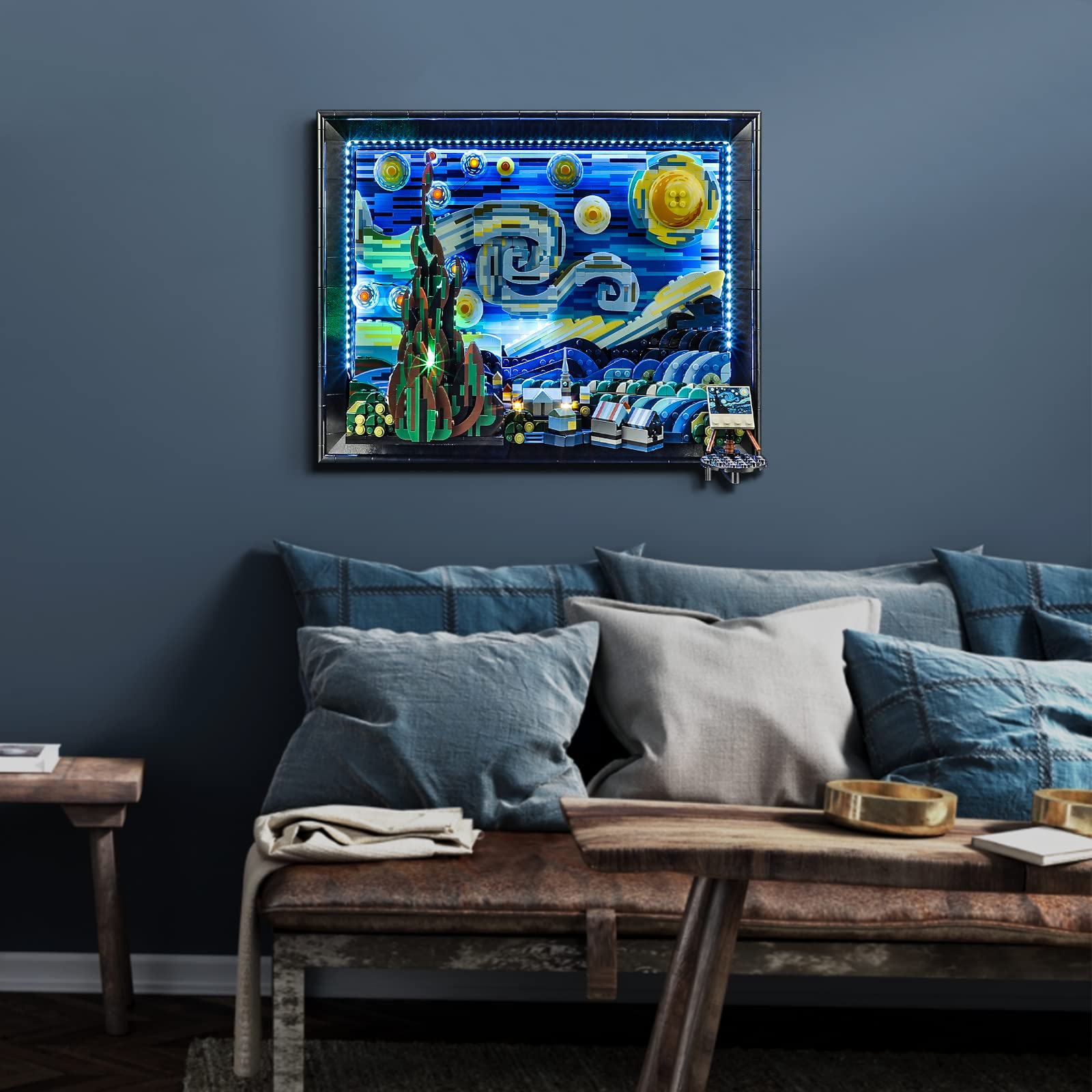 Foto 4 pulgar | Kit De Luces Led Lightailing Para Lego 21333 Vincent Van Gogh - Venta Internacional.