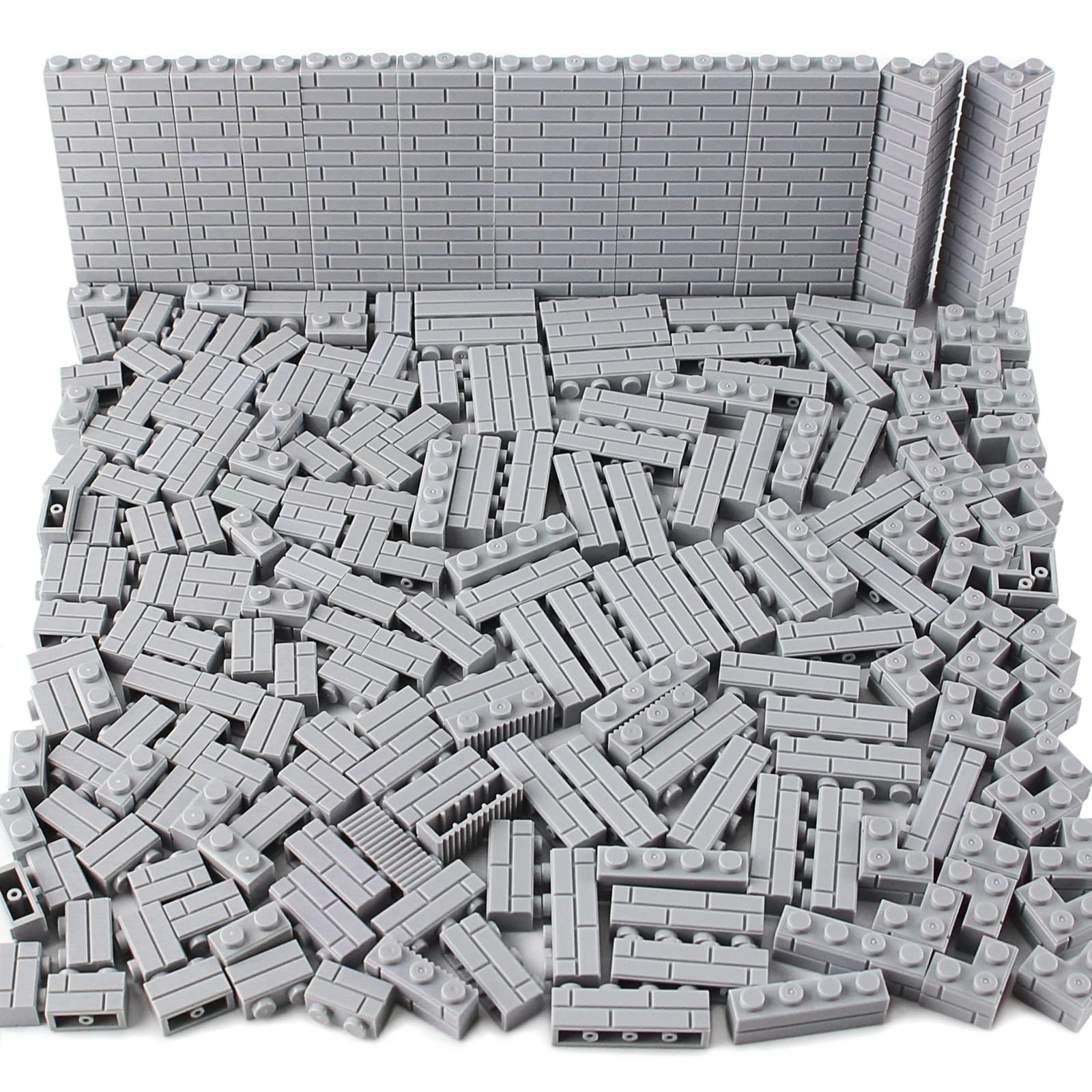 Juego De 260 Ladrillos Con Perfil De Mampostería De Building Blocks Feleph - Venta Internacional.