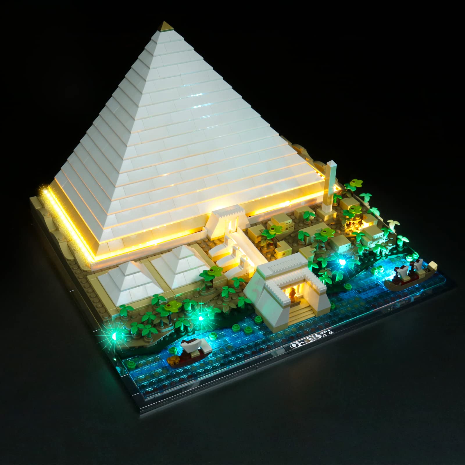 Foto 3 pulgar | Kit De Luces Led Para Lego 21058 Gran Pirámide De Giza De Vonado - Venta Internacional.