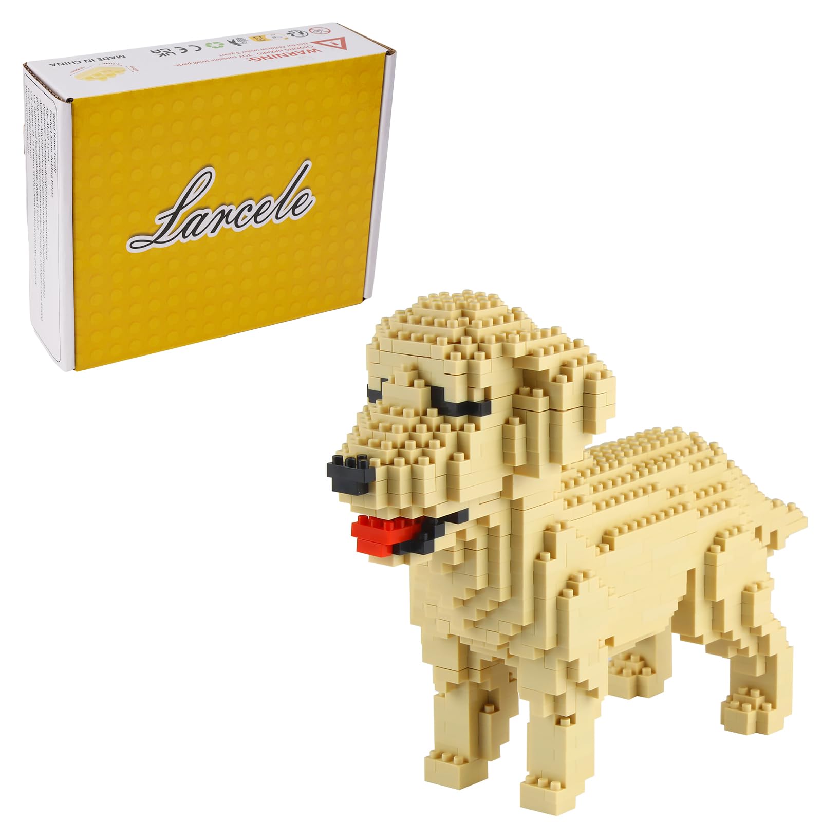 Mini Bloques De Construcción Larcele Micro Dog, Ladrillos De - Venta Internacional.