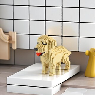Foto 6 | Mini Bloques De Construcción Larcele Micro Dog, Ladrillos De - Venta Internacional.