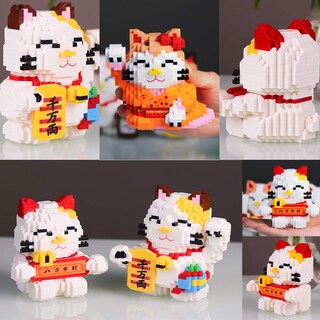 Foto 6 | Microjuguete Para Mascotas Building Blocks Larcele Cat, 1163 Piezas, Más De 3 - Venta Internacional.