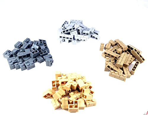 Foto 4 | Juego De Bloques De Construcción General Jim's Neutral Brick Wall, 120 Unidades - Venta Internacional.