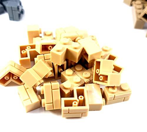 Foto 5 | Juego De Bloques De Construcción General Jim's Neutral Brick Wall, 120 Unidades - Venta Internacional.