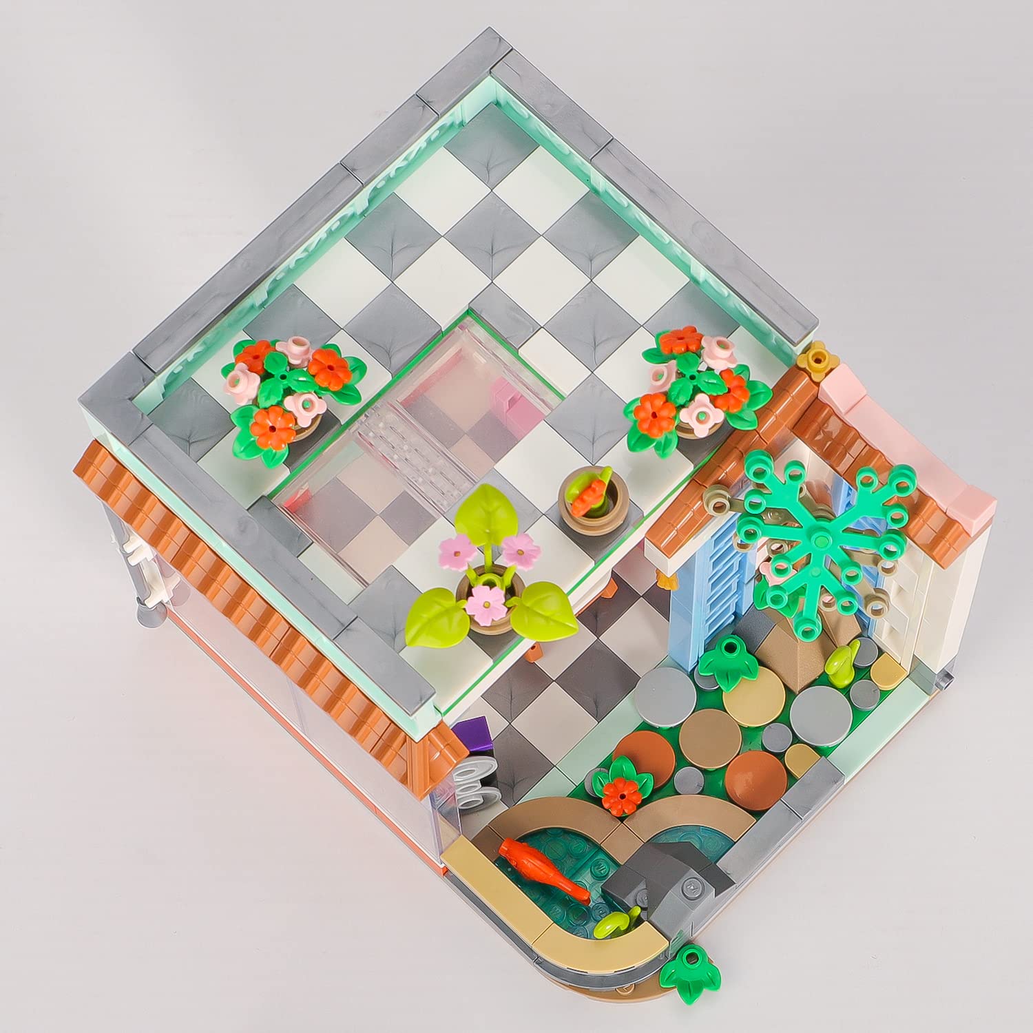 Foto 5 pulgar | Set De Bloques De Construcción Pinkbee Friends Flowers House Girls 8+ - Venta Internacional.