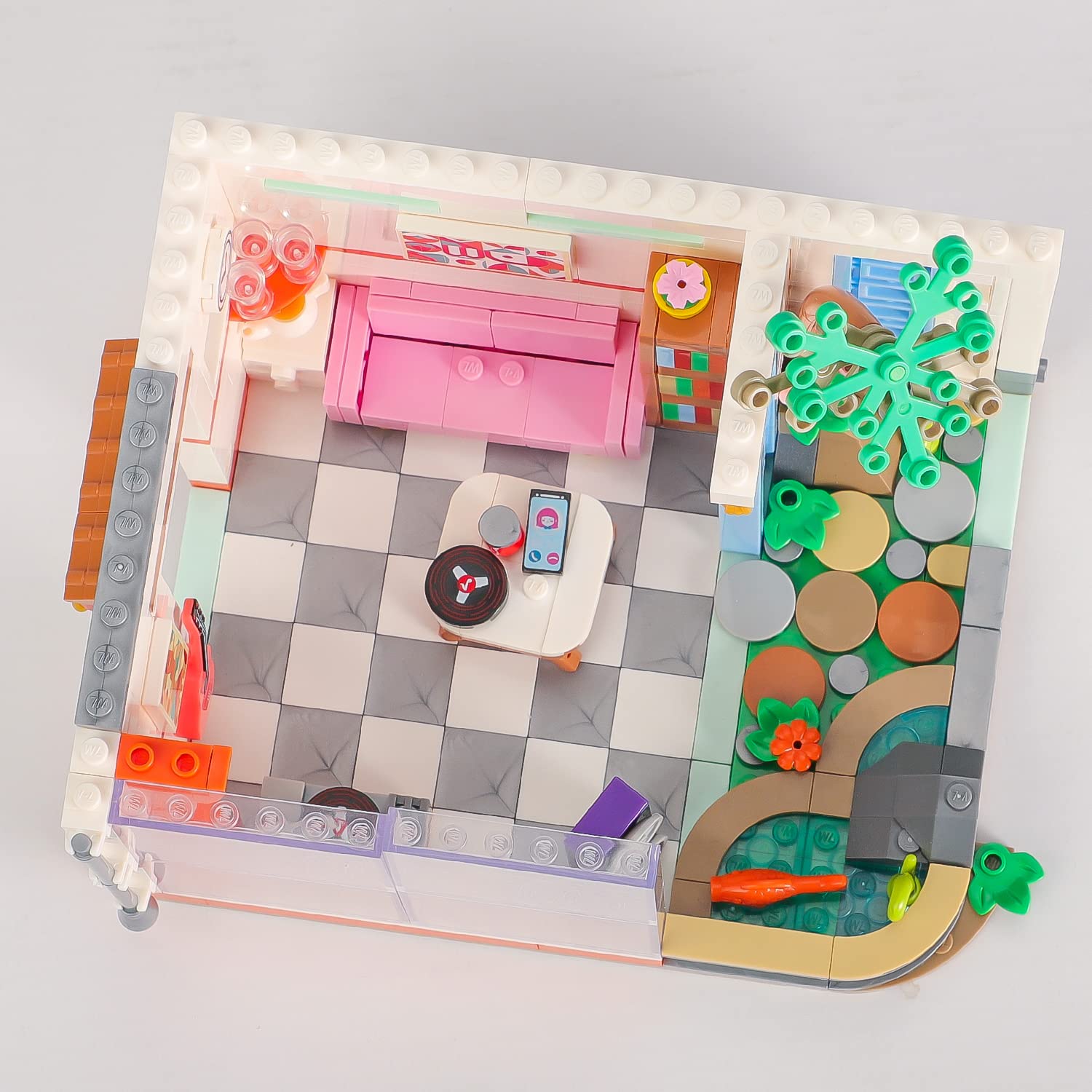 Foto 6 pulgar | Set De Bloques De Construcción Pinkbee Friends Flowers House Girls 8+ - Venta Internacional.