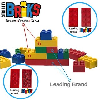Foto 4 | Kit De Construcción Strictly Briks Classic, 216 Unidades - Venta Internacional.