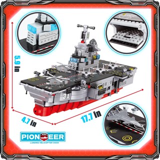 Foto 2 | Kit De Construcción Para Portaaviones Con 1161 Piezas Ep Exercise N P - Venta Internacional.