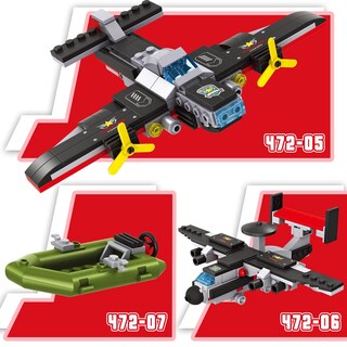 Foto 4 | Kit De Construcción Para Portaaviones Con 1161 Piezas Ep Exercise N P - Venta Internacional.