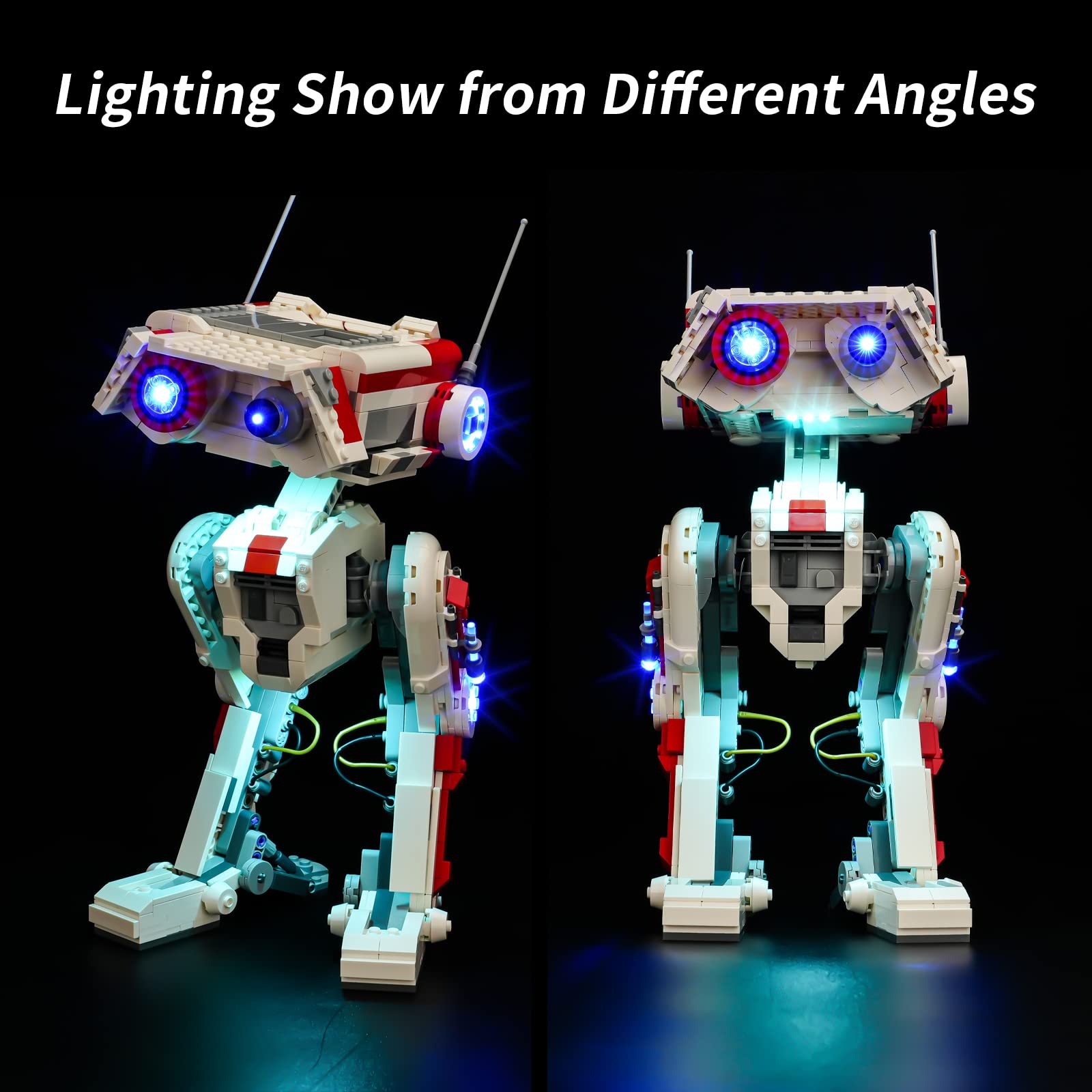 Foto 4 pulgar | Kit De Luces Led Rorliny Para Lego Star Wars Bd-1 75335 Toy Buil - Venta Internacional.