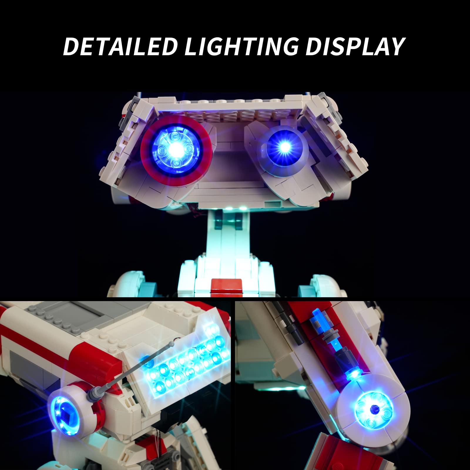 Foto 5 pulgar | Kit De Luces Led Rorliny Para Lego Star Wars Bd-1 75335 Toy Buil - Venta Internacional.