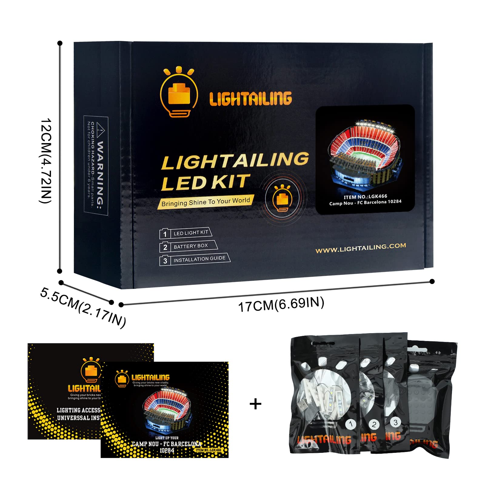 Foto 7 pulgar | Set De Luces Led Lightailing Para Lego 10284 Camp Nou — Fc Barce - Venta Internacional.