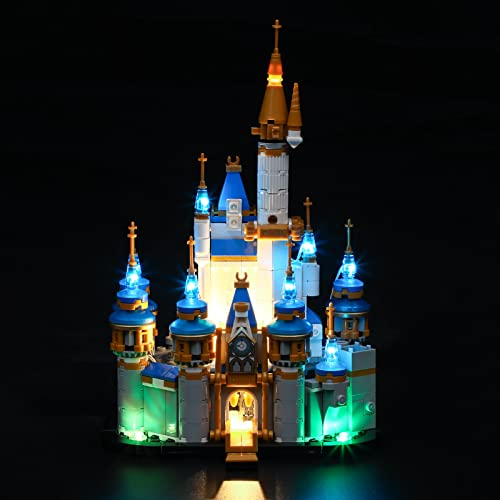 Luz Led Para Bloques De Construcción Lego Disney Mini Castle 40478 - Venta Internacional.