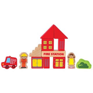 Foto 3 | Building Blocks Hape City 125 Unidades Con Mapa Para Niños Pequeños A Partir De 3 Años - Venta Internacional.