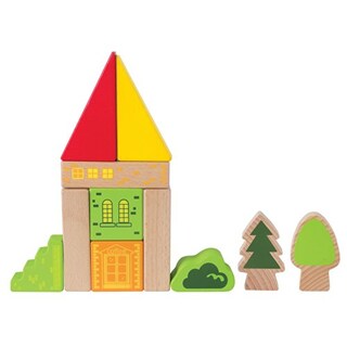 Foto 5 | Building Blocks Hape City 125 Unidades Con Mapa Para Niños Pequeños A Partir De 3 Años - Venta Internacional.