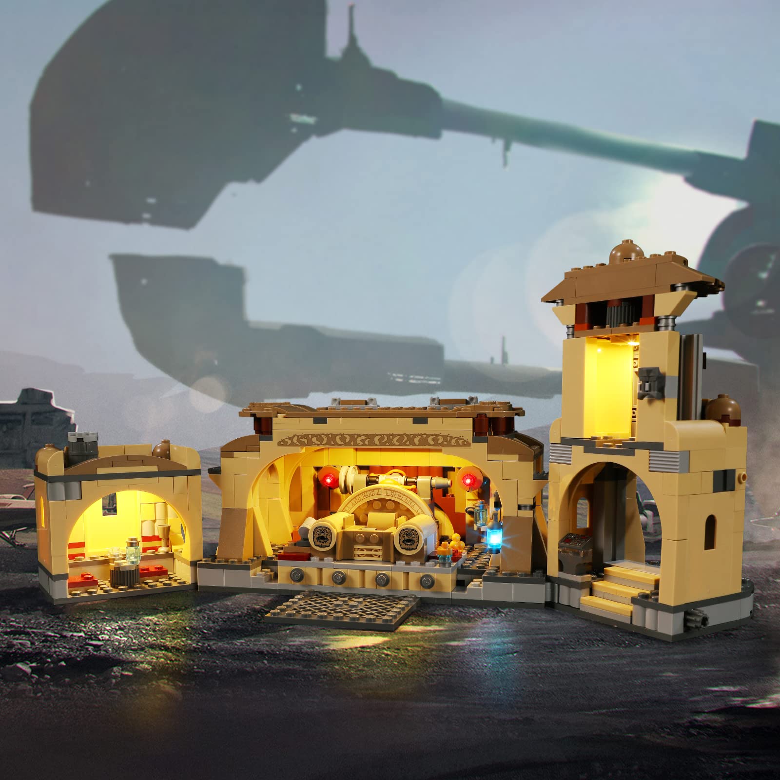 Foto 4 pulgar | Set De Luces Led Lightailing Para Lego 75326 Boba Fett's Throne - Venta Internacional.