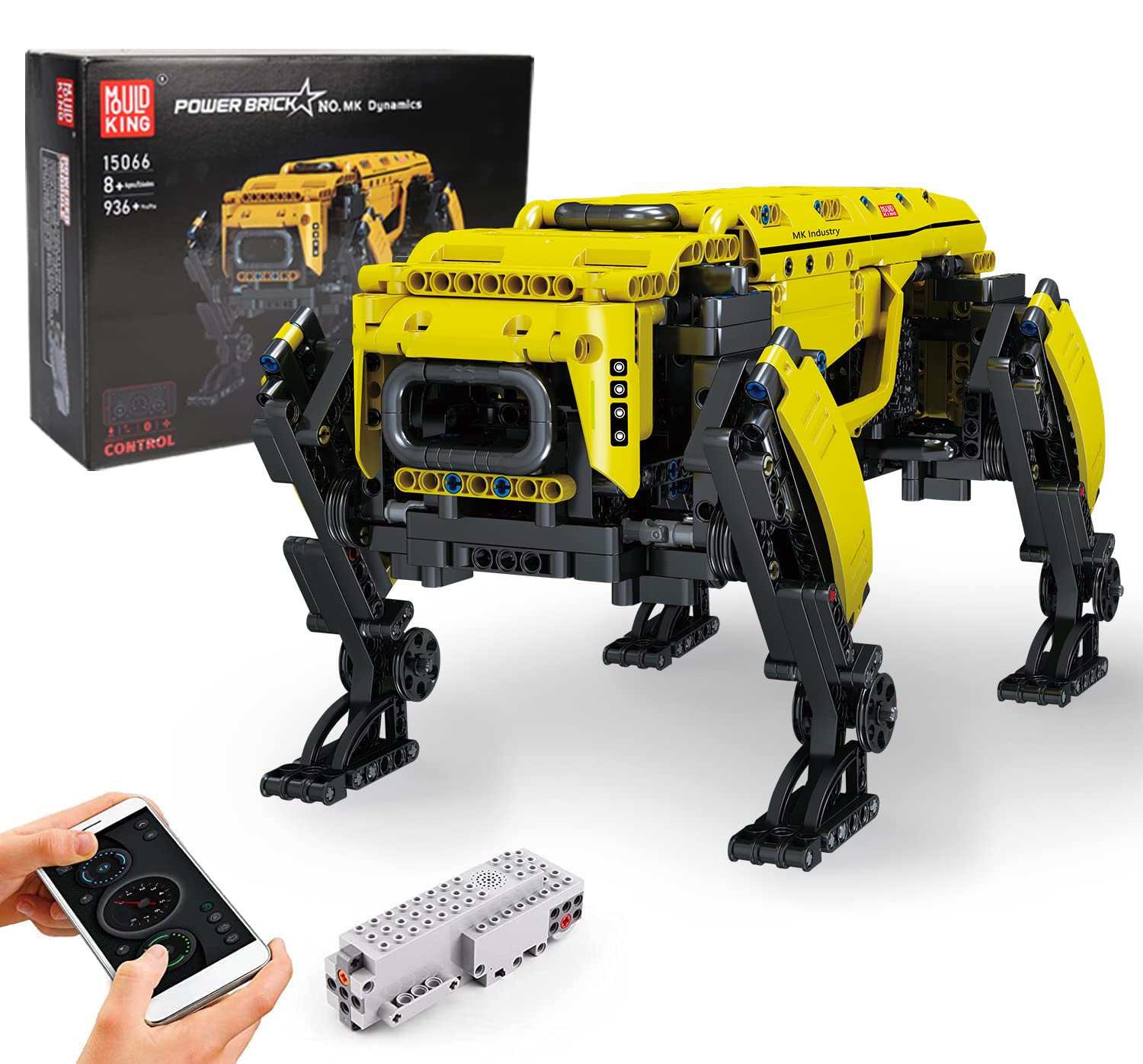 Kit De Construcción Robot Dog Mold King 15066 Con 936 Piezas Para Mayores De 8 Años - Venta Internacional.