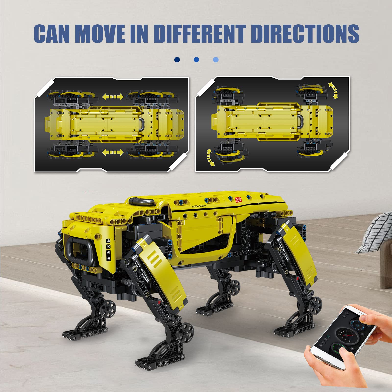 Foto 2 | Kit De Construcción Robot Dog Mold King 15066 Con 936 Piezas Para Mayores De 8 Años - Venta Internacional.