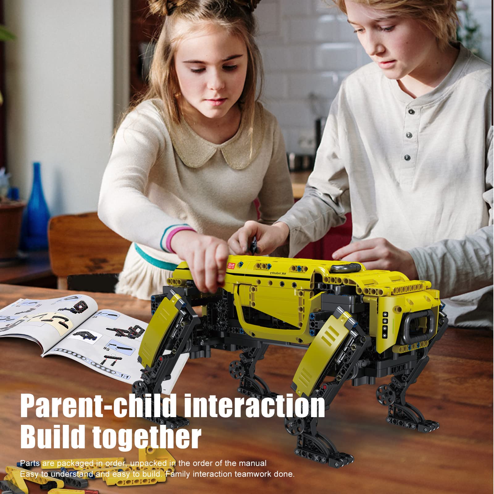 Foto 6 | Kit De Construcción Robot Dog Mold King 15066 Con 936 Piezas Para Mayores De 8 Años - Venta Internacional.
