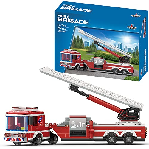 Set De Bloques De Construcción Apostrophe Games Fire Truck 294 Piezas - Venta Internacional.