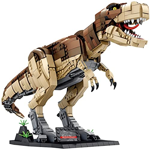 Juego De Juguetes Con Bloques De Construcción Liberty Imports Dinosaur T-rex, 1811 Piezas - Venta Internacional.