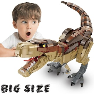 Foto 6 | Juego De Juguetes Con Bloques De Construcción Liberty Imports Dinosaur T-rex, 1811 Piezas - Venta Internacional.