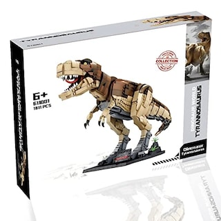 Foto 7 | Juego De Juguetes Con Bloques De Construcción Liberty Imports Dinosaur T-rex, 1811 Piezas - Venta Internacional.