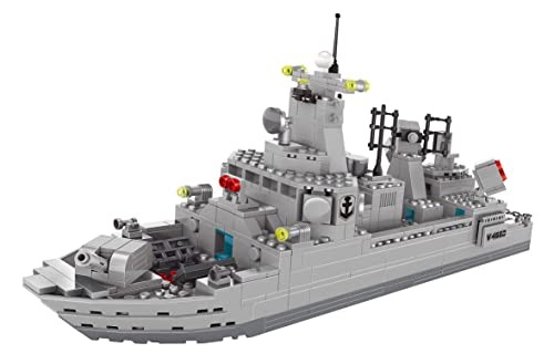 Foto 4 pulgar | Set De Bloques De Construcción Apostrophe Games Navy Destroyer, 528 Unidades - Venta Internacional.