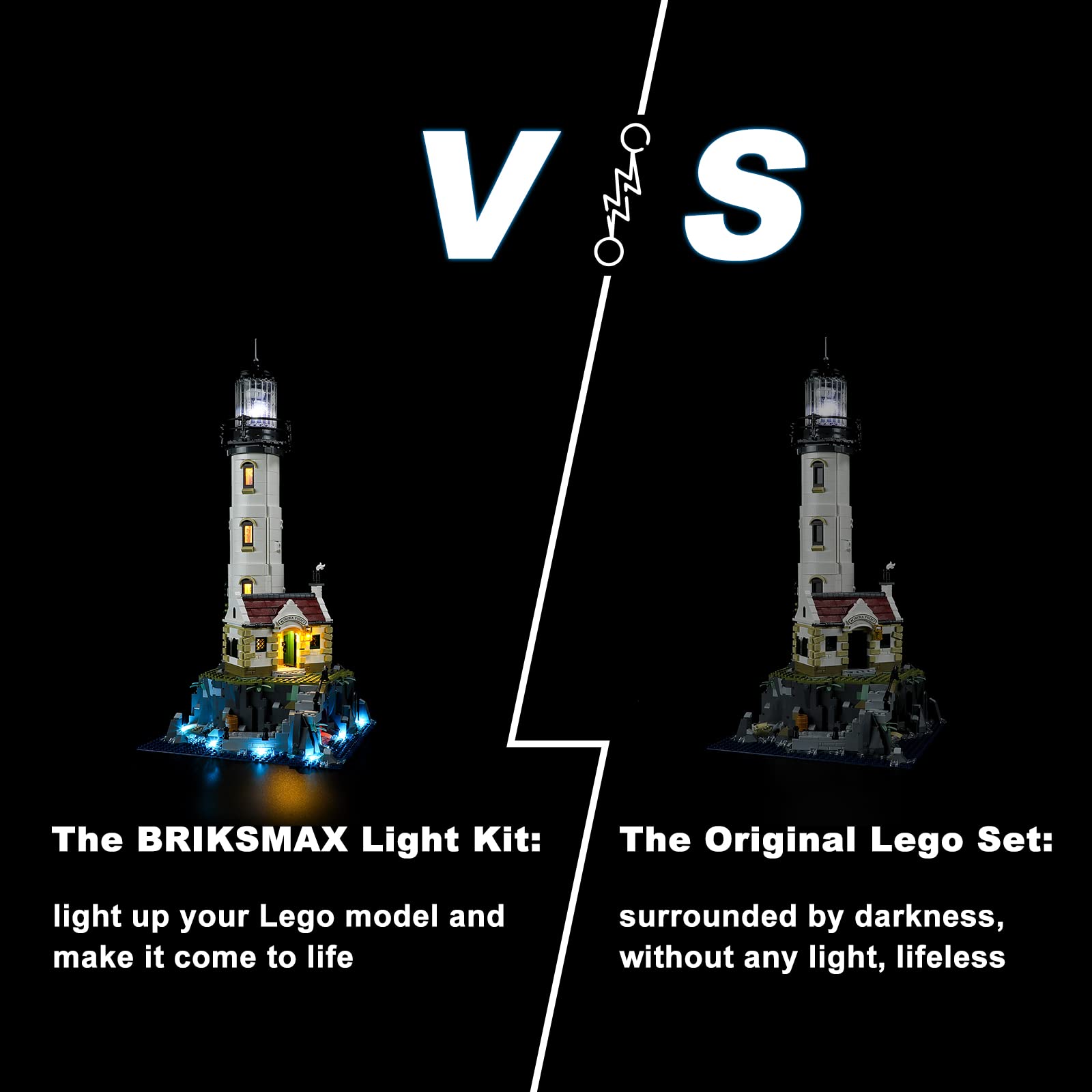 Foto 6 | Kit De Iluminación Para Lego Motorized Lighthouse 21335 De Briksmax - Venta Internacional.