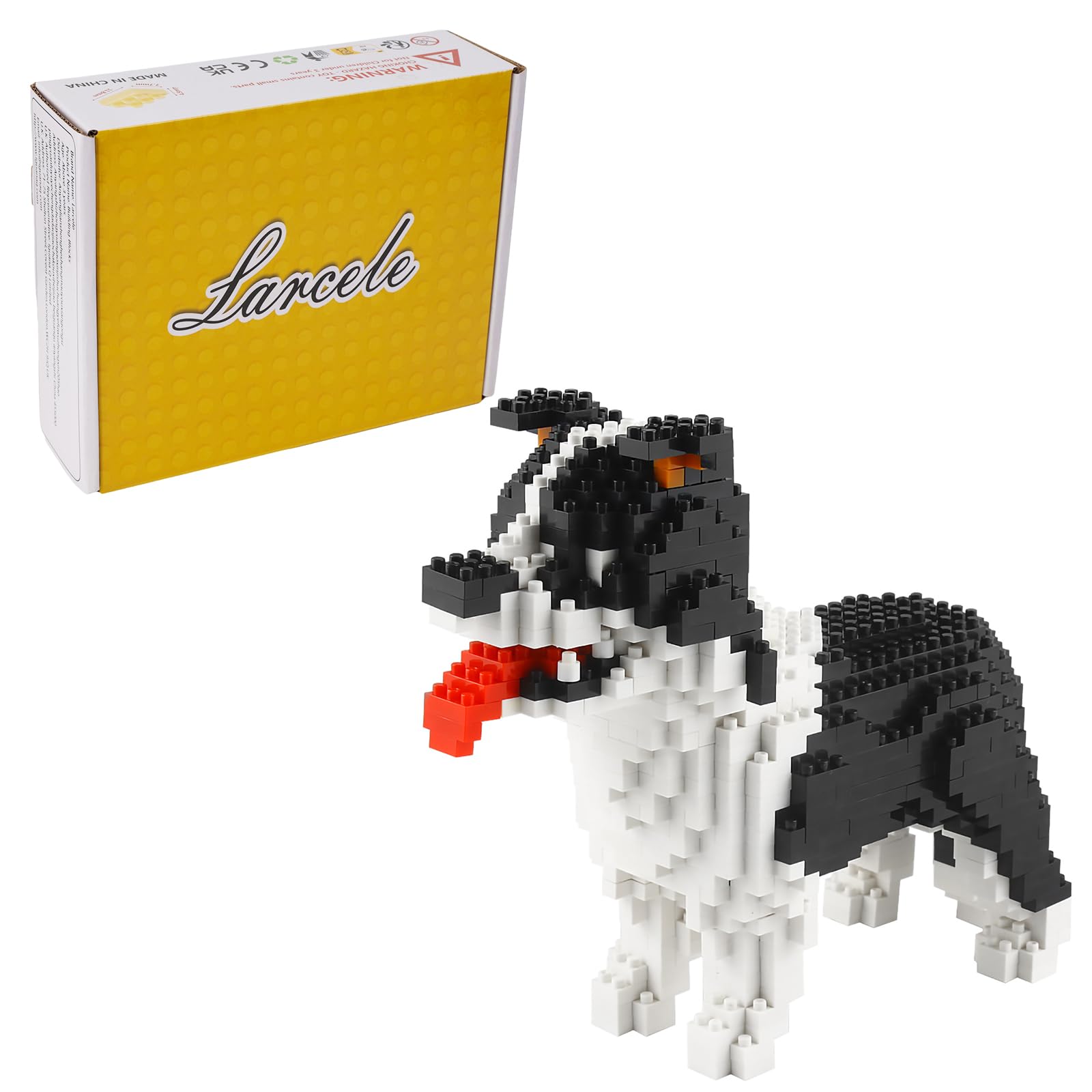 Bloques De Construcción Larcele Micro Dog, Miniladrillos De  - Venta Internacional.