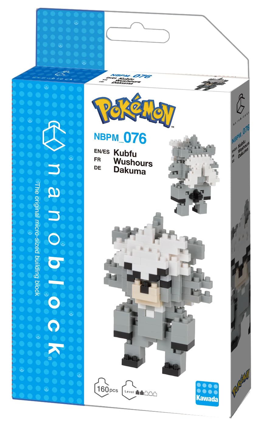 Foto 3 pulgar | Kit De Construcción Nanoblock Pokémon Kubfu Con 160 Piezas - Venta Internacional.
