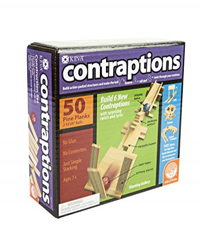 Set De Construcción Mindware Keva Contraptions 50 Plank Set - Venta Internacional.