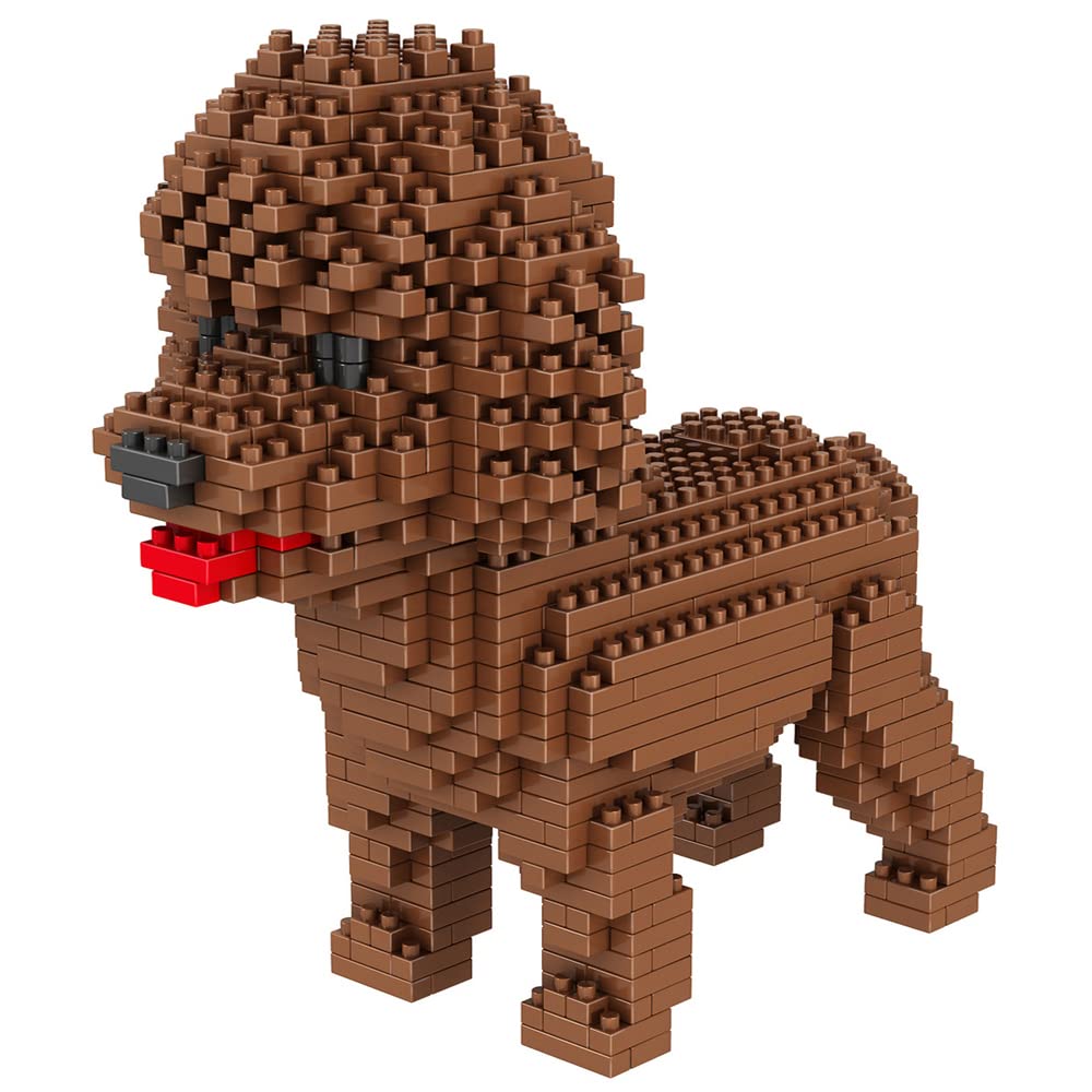 Set De Microbloques Para Construir Animales Para Perros, Bricolaje, Arte 3d, 950 Unidades - Venta Internacional.