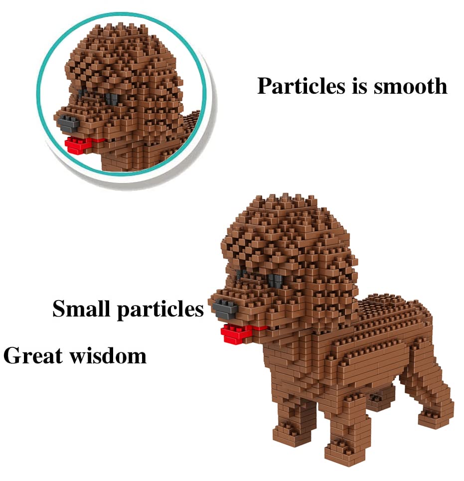 Foto 5 pulgar | Set De Microbloques Para Construir Animales Para Perros, Bricolaje, Arte 3d, 950 Unidades - Venta Internacional.