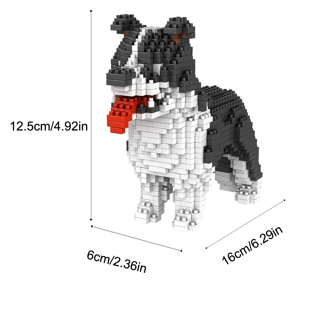 Foto 4 pulgar | Set De Microbloques Para Construir Animales Para Perros, Bricolaje, Arte 3d, 950 Unidades - Venta Internacional.