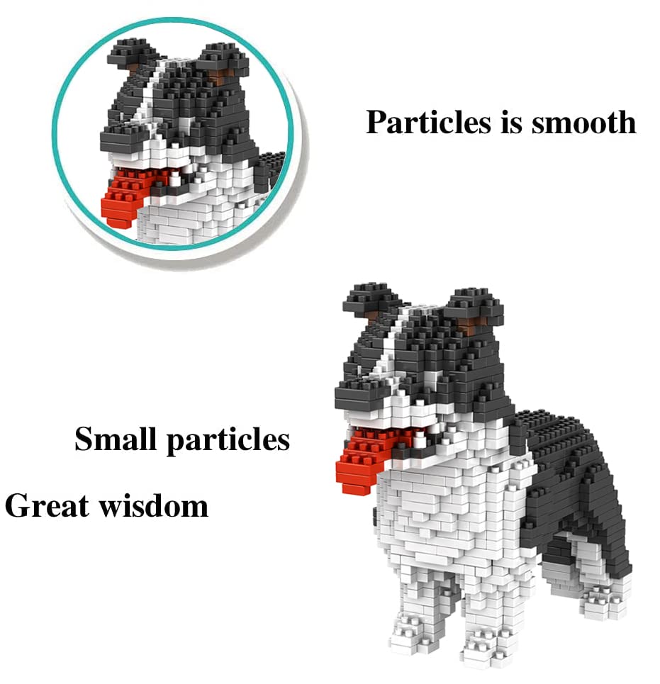 Foto 5 pulgar | Set De Microbloques Para Construir Animales Para Perros, Bricolaje, Arte 3d, 950 Unidades - Venta Internacional.