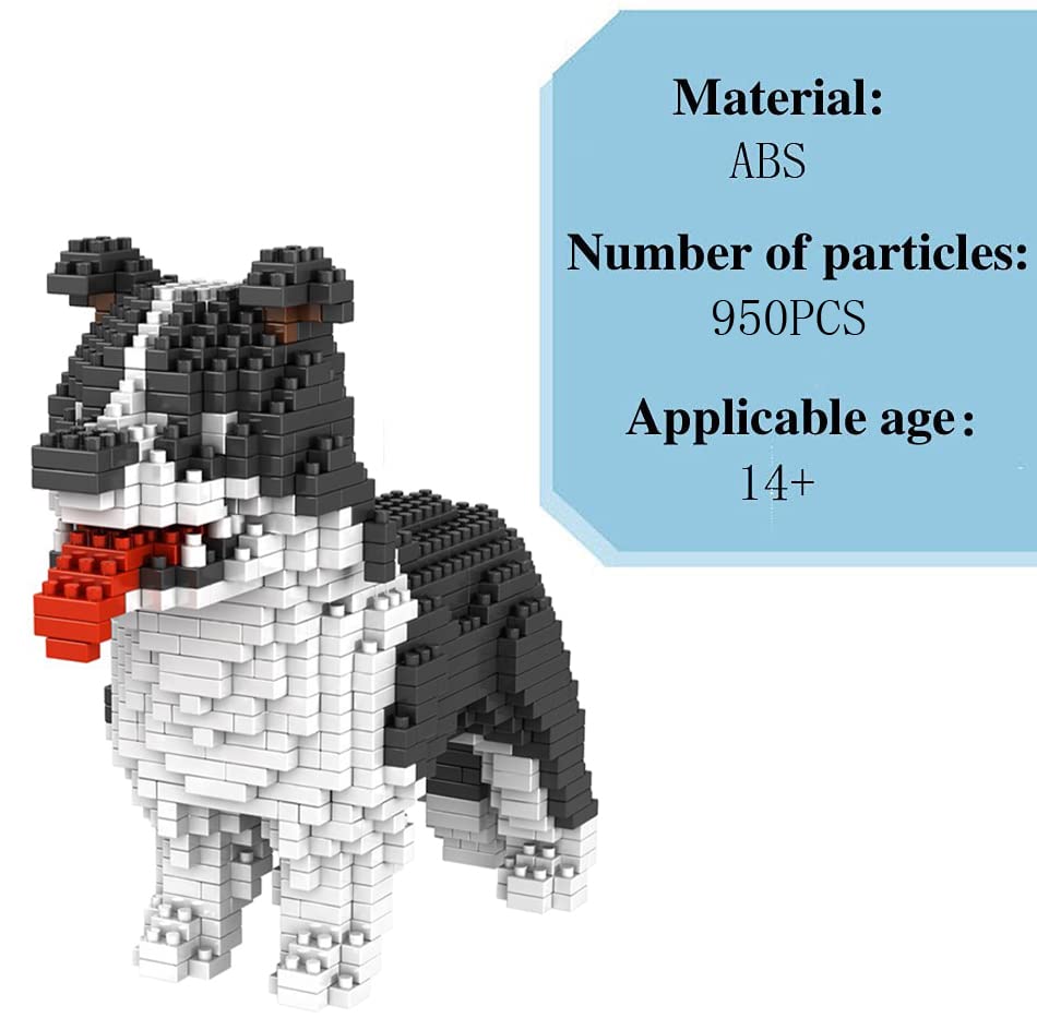 Foto 6 pulgar | Set De Microbloques Para Construir Animales Para Perros, Bricolaje, Arte 3d, 950 Unidades - Venta Internacional.