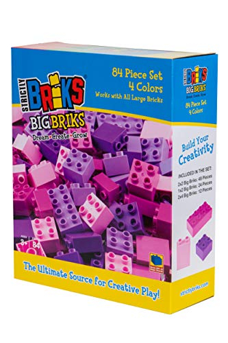 Foto 5 pulgar | Juego De Bloques De Construcción Strictly Briks Big Briks, 84 Unidades, Más De 3 Años - Venta Internacional.