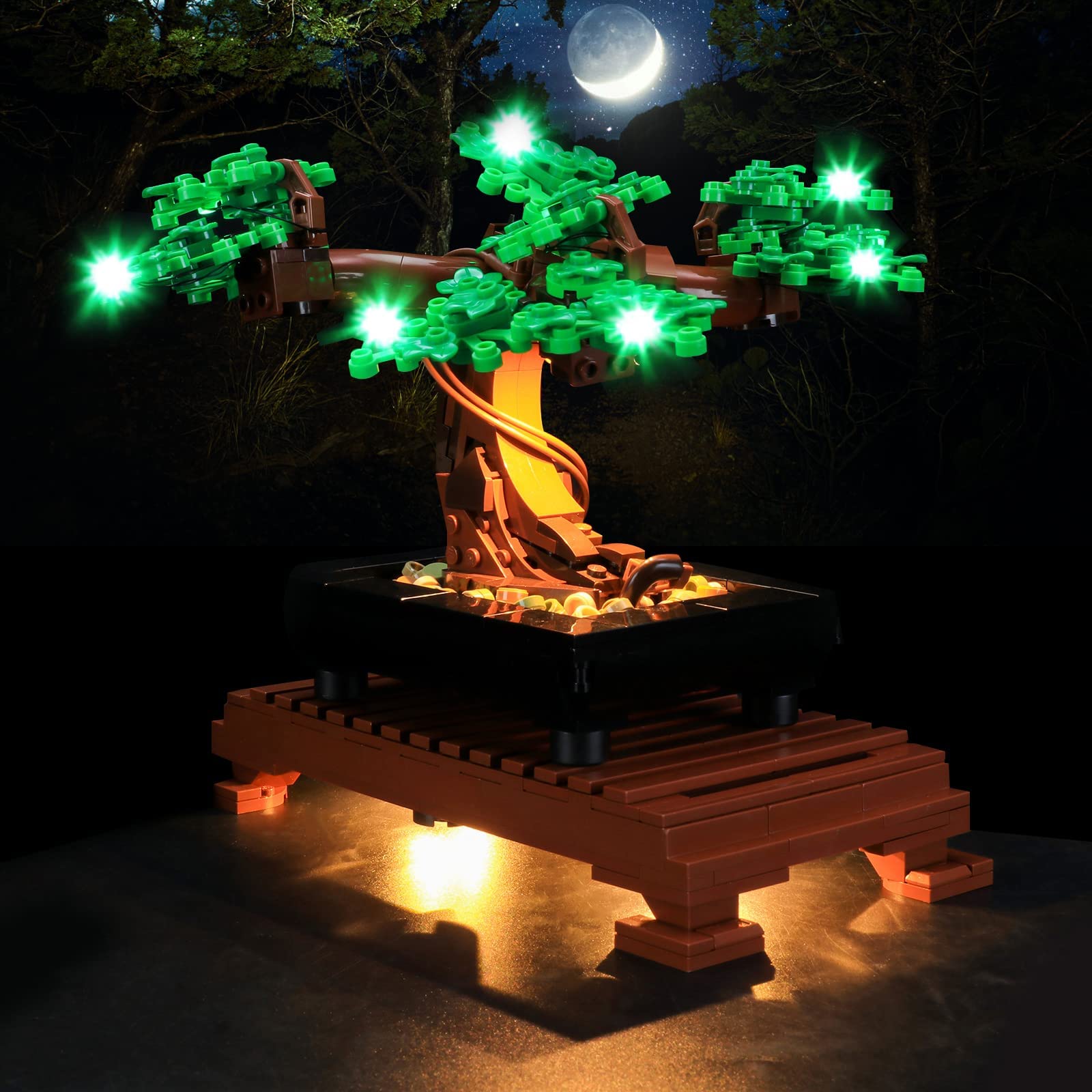 Luz Led Para Árbol De Bonsái Lego 10281 Modelo Vaodest - Venta Internacional.